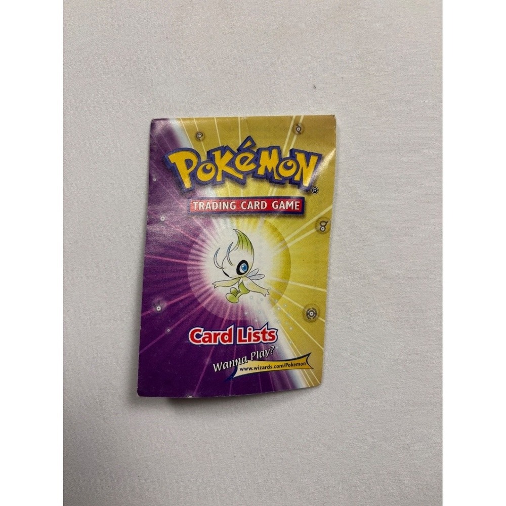 Vintage Pokemon TCG Card Lists Booklet Base Jungle Fossil Neo Genesis WOTC